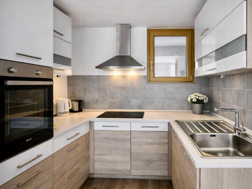 Kuhinja v Apartmaju z veliko teraso